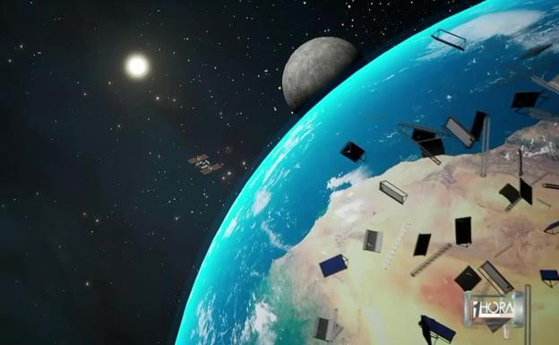 Realidad virtual: Basura espacial